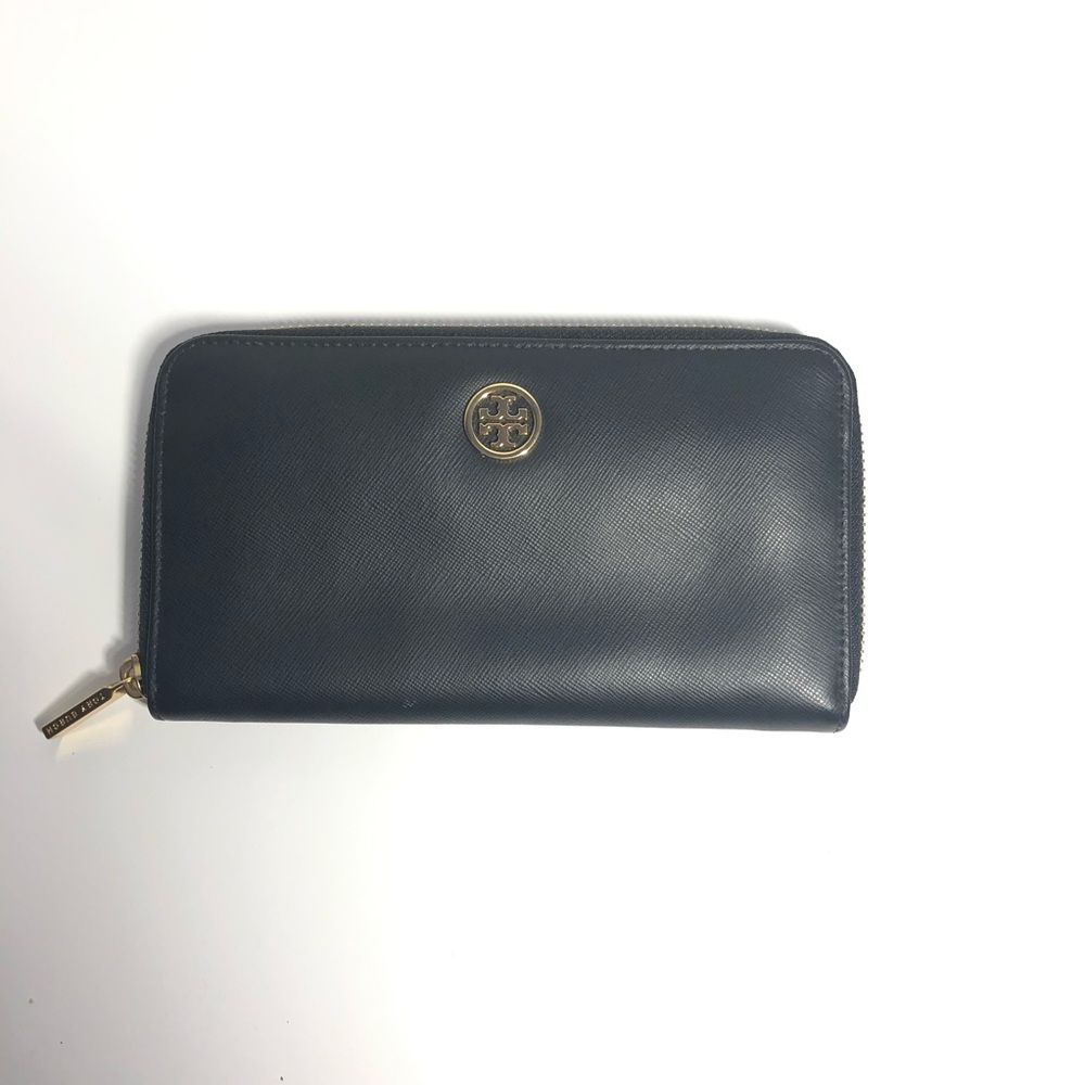 NWOT Tory Burch Robinson Zip Leather Wallet - Picture 5 of 14